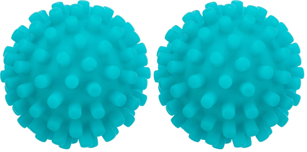 TRIXIE 3428 Igelball, große Noppen, Vinyl, ø 6 cm, Natur (Packung mit 2)