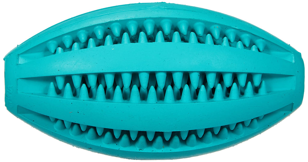 TRIXIE Hundespielzeug Denta Fun Rugby, mit Minzgeschmack – 11 cm (Packung mit 2)